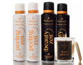 4er Set Beauty & Peeling + Aroma-Kerze Dark Amber