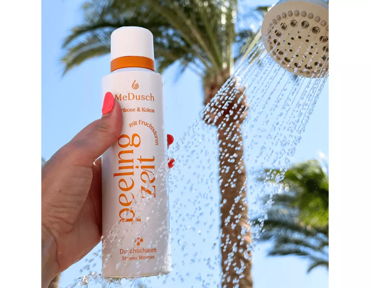 Peelingzeit mit Fruchtsäure Aprikose/Kokos 200ml – MeDusch
