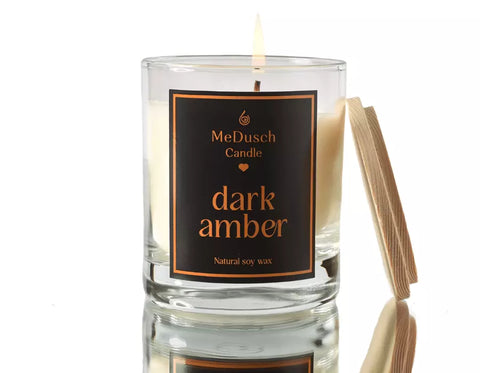 Aroma-Kerze Dark Amber 200g