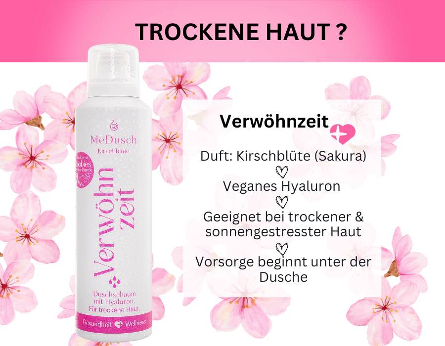 Verwöhnzeit mit Hyaluron Kirschblüte (Sakura) 200ml